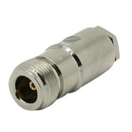 CONECTOR N HEMBRA PARA RG-58 Y SIMILARES.
