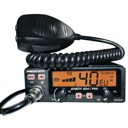 PRESIDENT ANDY ASC EMISORA AM/FM 12/24 V 40 Canales