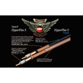100 M - HYPERFLEX-5 M&P Cable Coaxial alta calidad profesional Diametro 5,4 mm