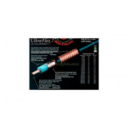 100 Metros - ULTRAFLEX-7 ULTRAFLEX 7 M&P Cable Coaxial baja perdida grosor 7,3 mm vivo...