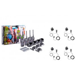 MIDLAND G9-PRO WORK 4 Pack 4 walkies completos de uso libre PMR 446