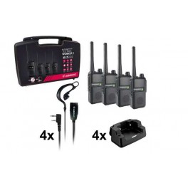 Albrecht Tectalk Worker 3 Pack de 4 unidades Walkies uso libre PMR446