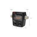 K-PO RS-40 Medidor estacionarias ROE y watimetro 140-150Mhz 430-450Mhz