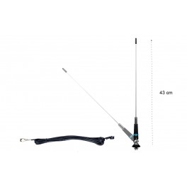 President Carolina Antena completa CB 27 Mhz longitud 43 cm
