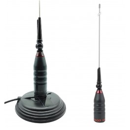 SUPER SANTIAGO 1200 ANTENA MÓVIL CB + BASE MAGNÉTICA