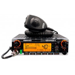 PRESIDENT GEORGE II Emisora CB 40 canales AM/FM/LSB/USB