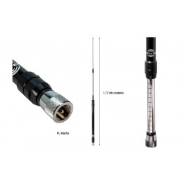 Sirtel SRT-M-302-TITAN Antena móvil HF 7 a 30 /50/144/430 MHz