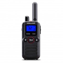 MIDLAND BR180 WALKIE TALKIE DE USO LIBRE COMPATIBLE CON KENWOOD PKT-23, INCLUYE PINGANILLO