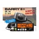 President BARRY II Plus 12 - 24 v. Emisora CB 27 Mhz 40 canales AM/FM