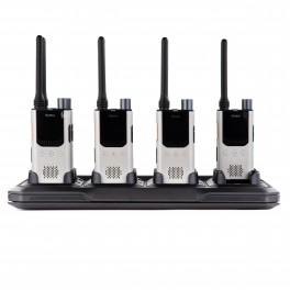 Pack 8 Hytera S1 Pro PMR-446 (blanco) + cargador múltiple