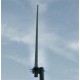 CVX-145 - ANTENA DE BASE VHF, VERTICAL, COLINEAL, FIBRA DE VIDRIO, PARA 140 - 155 MHZ.