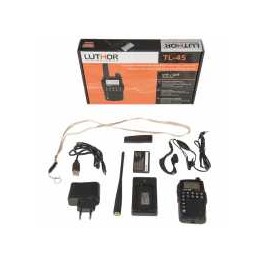 LUTHOR TL-45 Walkie Doble Banda VHF/UHF, 2 wats. Tamaño reducido +!!